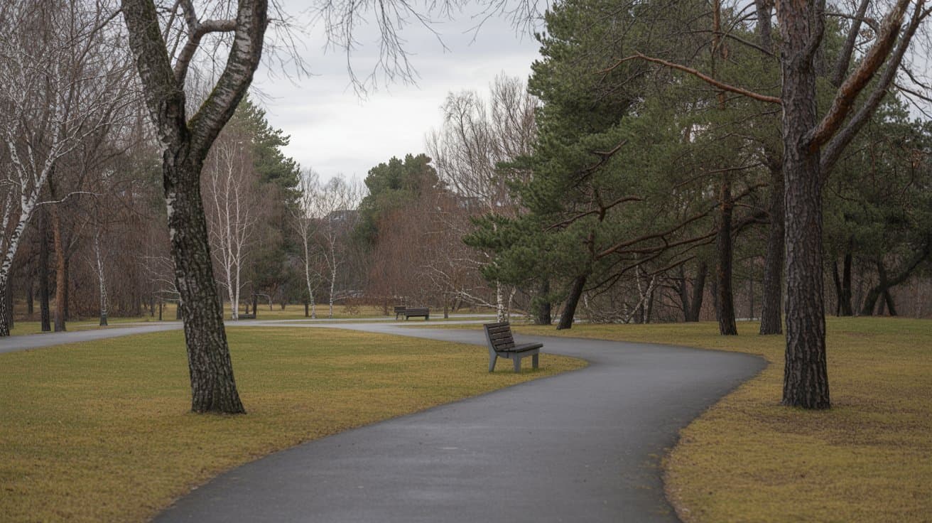 Rolig tursti i moderat tempo